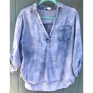 Chambray top